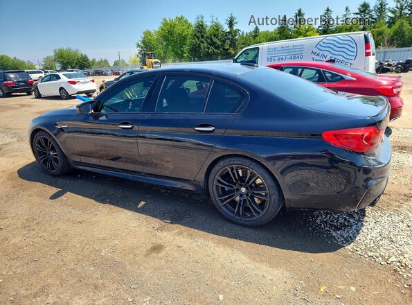WBSJF0C53JB283101 2018 BMW M5 Черный Задняя левая четверть