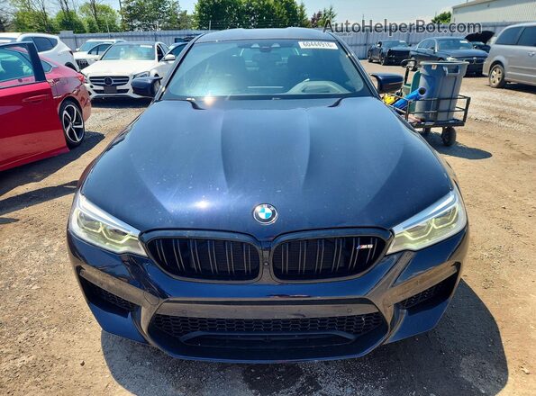 WBSJF0C53JB283101 2018 BMW M5 Черный Вид спереди