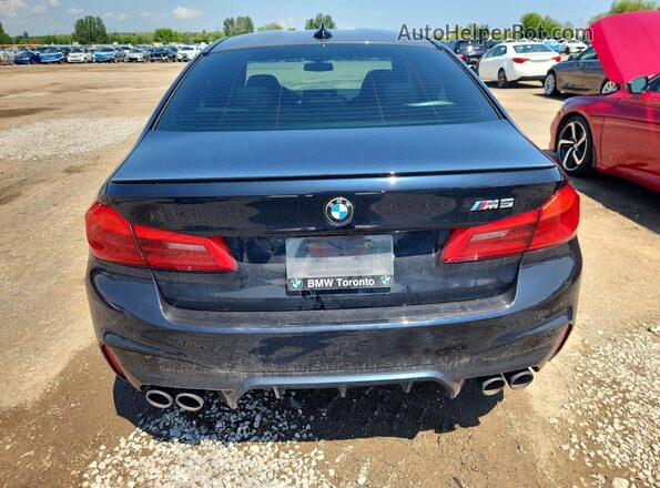 WBSJF0C53JB283101 2018 BMW M5 Черный Вид сзади