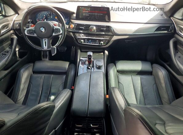 WBSJF0C54KB448509 2019 BMW M5 Белый Вид панели приборов