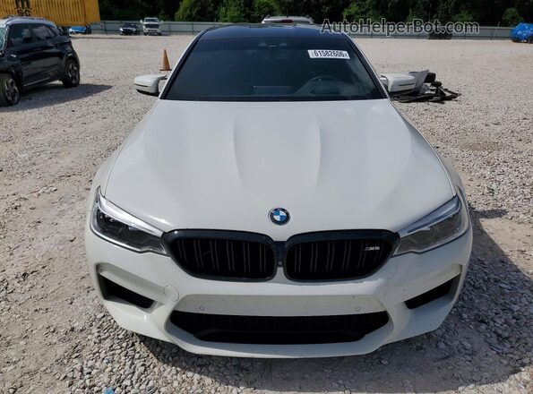 WBSJF0C54KB448509 2019 BMW M5 Белый Вид спереди