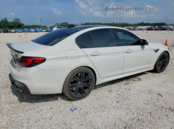 WBSJF0C54KB448509 2019 BMW M5 Белый Задняя правая четверть