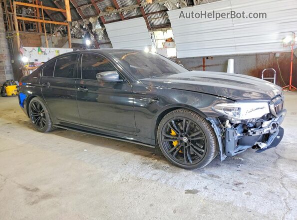 WBSJF0C57JB283411 2018 BMW M5 Black Задня права чверть