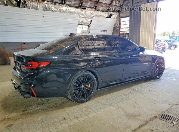WBSJF0C57JB283411 2018 BMW M5 Black Задня ліва чверть