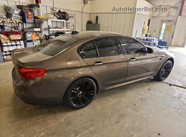 WBSJF0C58JB282204 2018 BMW M5 Gray Rear right