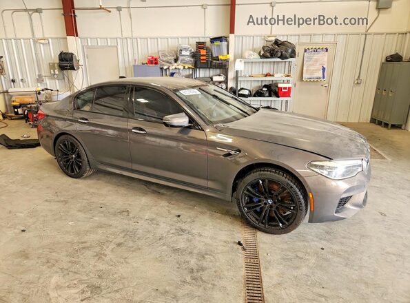 WBSJF0C58JB282204 2018 BMW M5 Gray Front right