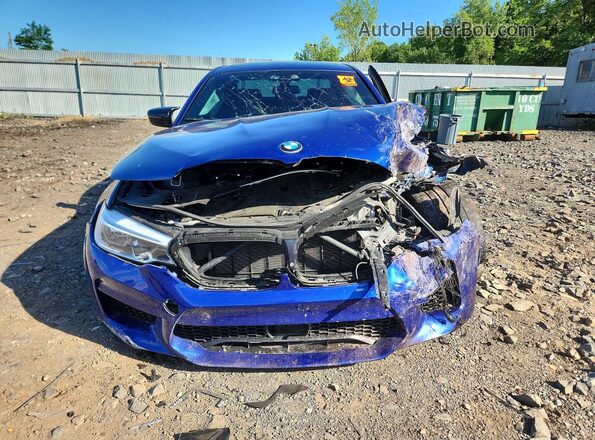 WBSJF0C59KB446979 2019 BMW M5 Blue წინა ხედი