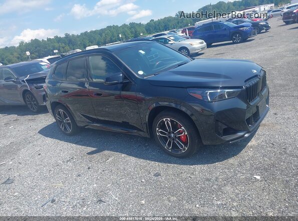 WBX13EF02T5601503 2026 BMW X1 Black Widok wnętrza z tyłu