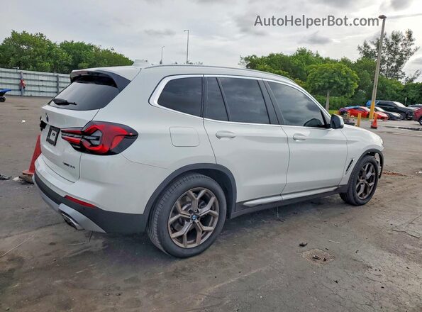 WBX47DP03RN313900 2024 BMW X3 White უკანა მარჯვენა