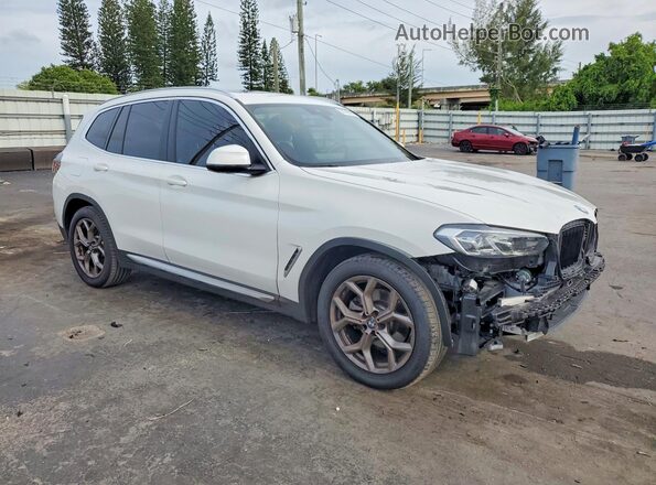 WBX47DP03RN313900 2024 BMW X3 White წინა მარჯვენა
