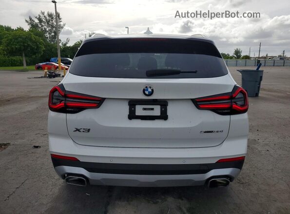 WBX47DP03RN313900 2024 BMW X3 White უკანა ხედი