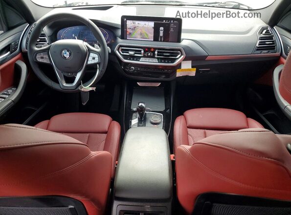 WBX47DP03RN313900 2024 BMW X3 White წინა პანელის ხედი