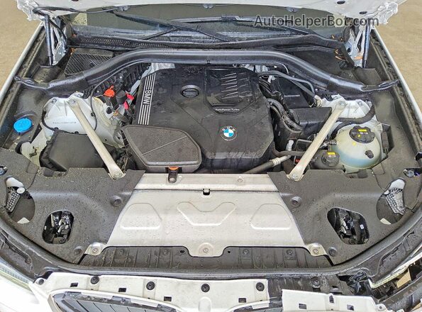 WBX47DP08NN121673 2022 BMW X3 White Widok komory silnika