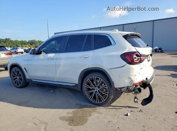 WBX47DP09RN314081 2024 BMW X3 White Задня ліва чверть