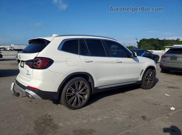 WBX47DP09RN314081 2024 BMW X3 White Задня права чверть
