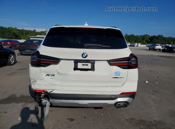 WBX47DP09RN314081 2024 BMW X3 White Вид ззаду