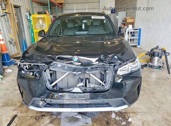 WBX57DP00PN244830 2023 BMW X3 Black Вид спереду