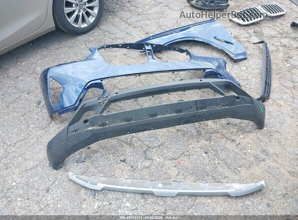 WBX57DP07RN262969 2024 BMW X3 Blue Instrument cluster view