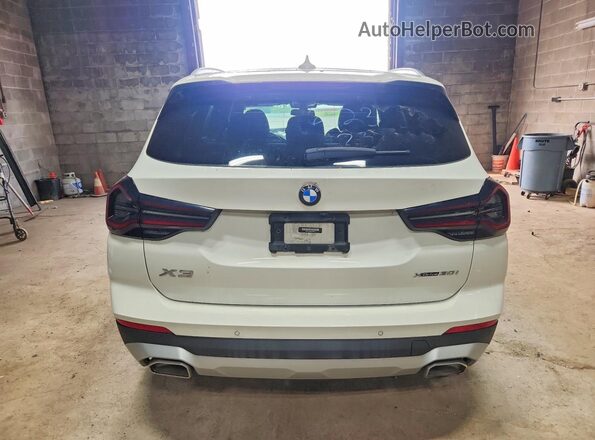 WBX57DP09PN188113 2023 BMW X3 White Rear view