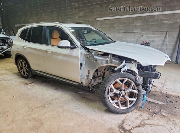 WBX57DP09PN188113 2023 BMW X3 White Front right