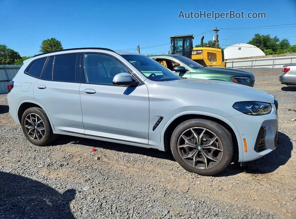 WBX57DP09RN266263 2024 BMW X3 Blue Առջևի աջ