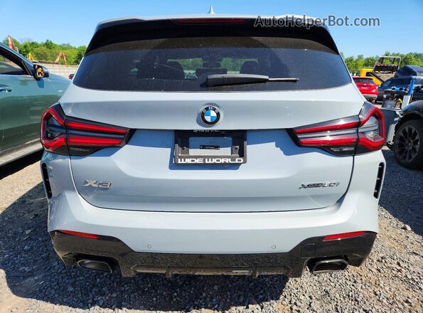 WBX57DP09RN266263 2024 BMW X3 Blue Հետևի տեսք