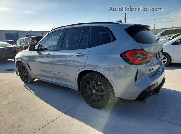 WBX57DP0XRN259564 2024 BMW X3 Gray Trasero izquierdo