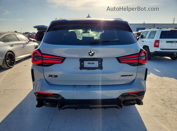 WBX57DP0XRN259564 2024 BMW X3 Gray Vista trasera