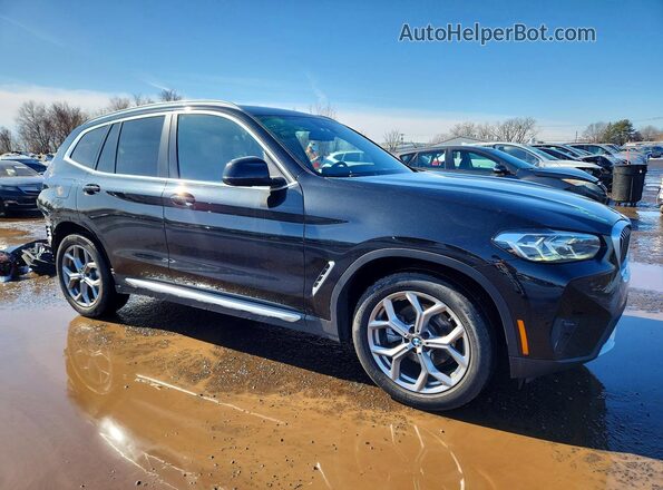 WBX57DP0XRN310755 2024 BMW X3 Black Առջևի աջ