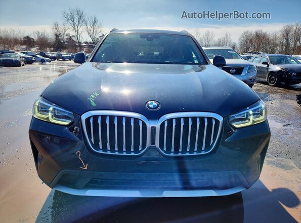WBX57DP0XRN310755 2024 BMW X3 Black Դիմացի տեսք