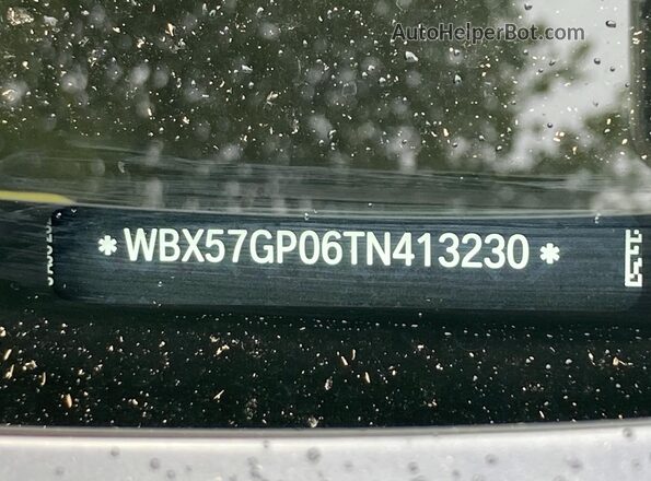 WBX57GP06TN413230 2026 BMW X3 Black უკანა სავარძლების ხედი