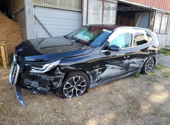 WBX57GP06TN413230 2026 BMW X3 Black VIN კოდის სტიკერის ხედი