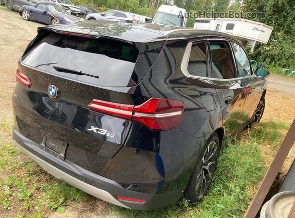 WBX57GP06TN413230 2026 BMW X3 Black უკანა მარჯვენა