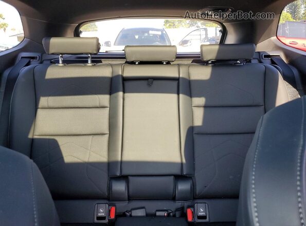 WBX73EF00S5316937 2025 BMW X1 Gray უკანა სავარძლების ხედი