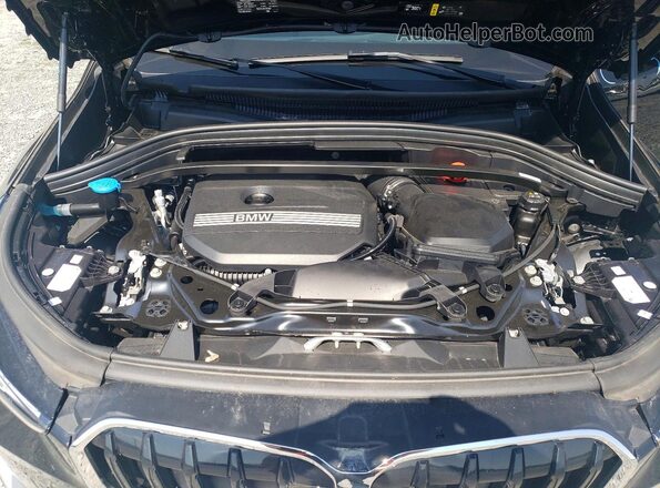 WBX73EF00S5357794 2025 BMW X1 Black Вид підкапотного простору