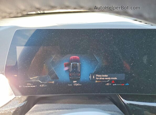 WBX73EF06R5012053 2024 BMW X1 Blue Սարքավորումների վահանակի տեսք
