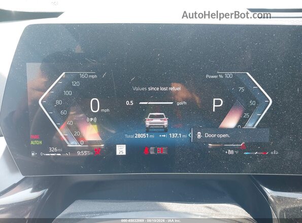 WBX73EF07S5056794 2025 BMW X1 Серебряный Вид задних сидений