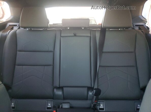 WBX73EF07S5220643 2025 BMW X1 Black Rear seats view