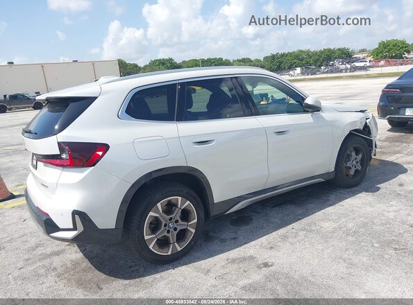 WBX73EF07S5220934 2025 BMW X1 White Задня права чверть