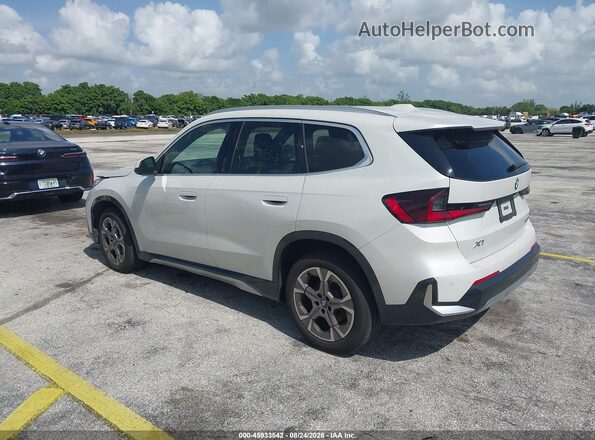 WBX73EF07S5220934 2025 BMW X1 White Задня ліва чверть