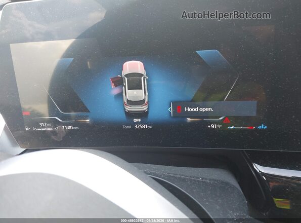 WBX73EF07S5220934 2025 BMW X1 White Вид задніх сидінь