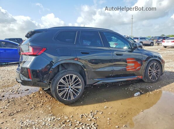 WBX73EF09S5349211 2025 BMW X1 Black უკანა მარჯვენა