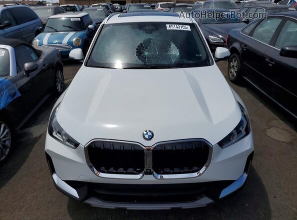WBX73EF0XP5Y21522 2023 BMW X1 White წინა ხედი