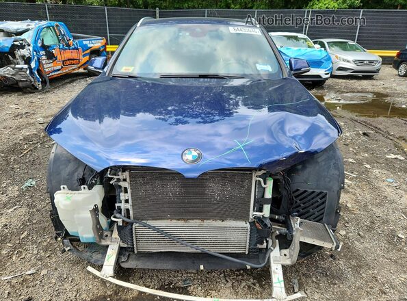 WBXHT3C30J5F91832 2018 BMW X1 Blue Вид спереду