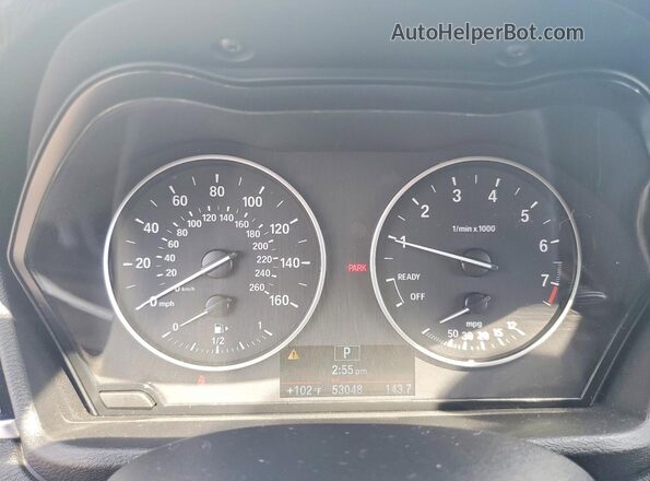 WBXHT3C30J5L24459 2018 BMW X1 Black ხელსაწყოთა პანელის ხედი