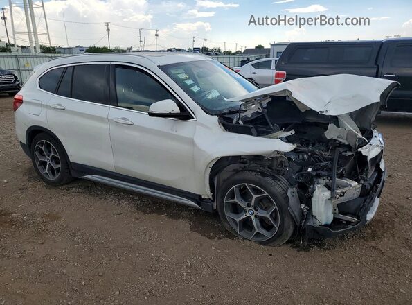 WBXHT3C30J5L28009 2018 BMW X1 White Передня права чверть