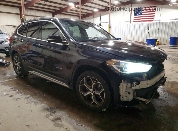 WBXHT3C31GP883886 2016 BMW X1 Black Front right