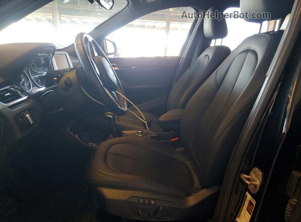 WBXHT3C31GP884035 2016 BMW X1 Black Սալոնի դիմացի տեսք