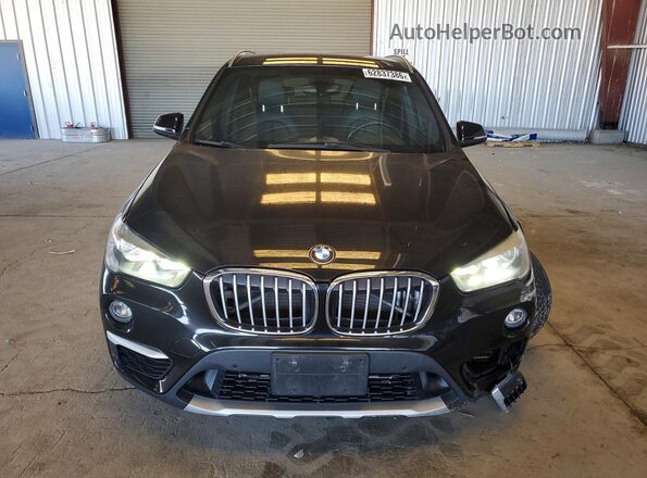 WBXHT3C31GP884035 2016 BMW X1 Black Դիմացի տեսք