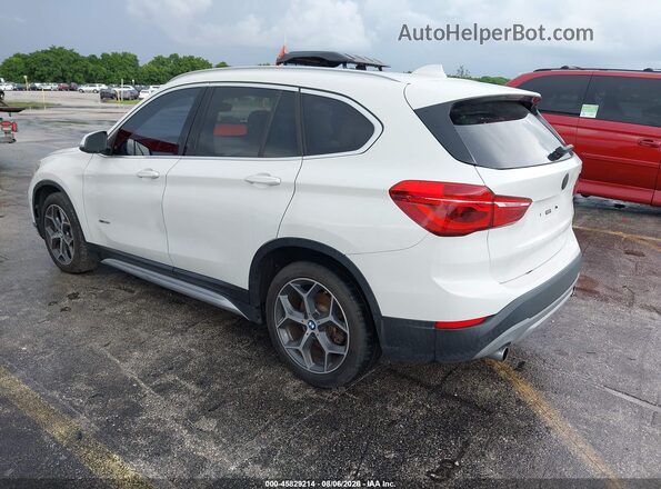 WBXHT3C31J5K25147 2018 BMW X1 White Հետևի ձախ